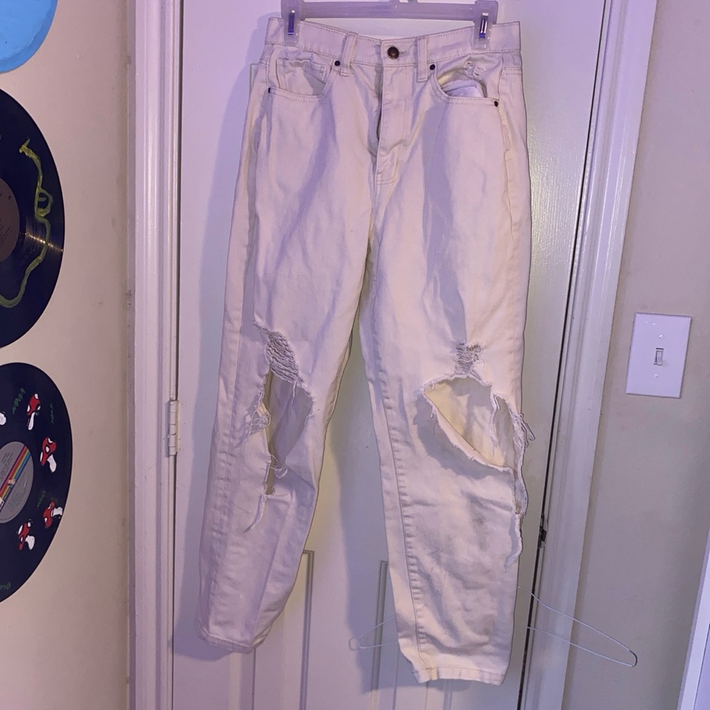White RSQ jeans